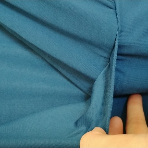 EUC Avon Size M Blue Sleeveless Dress - Picture 7 of 7